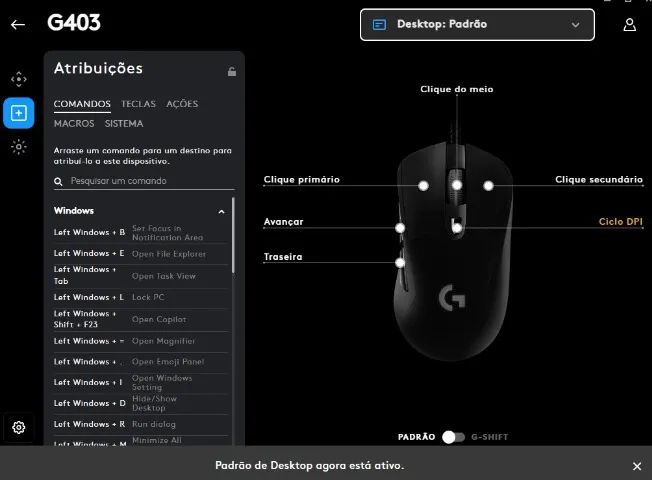 Mouse Gamer Logitech G403 - Foto 3
