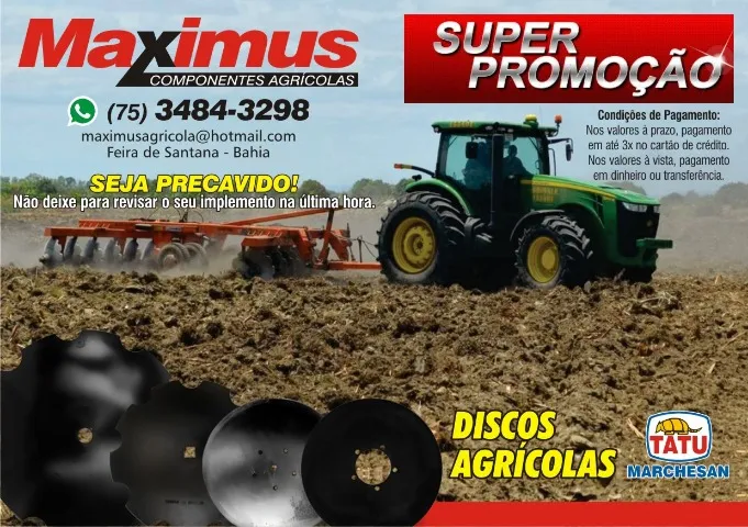 Discos Agrícolas Tatu
