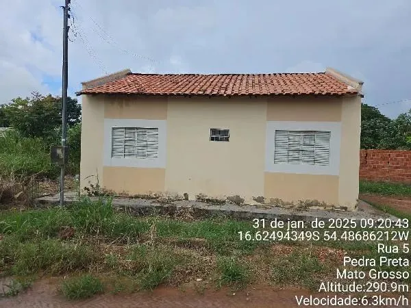 Casa 59.67m², 2 dormitório(s), 1 vaga(s) na garagem - , PEDRA PRETA MT