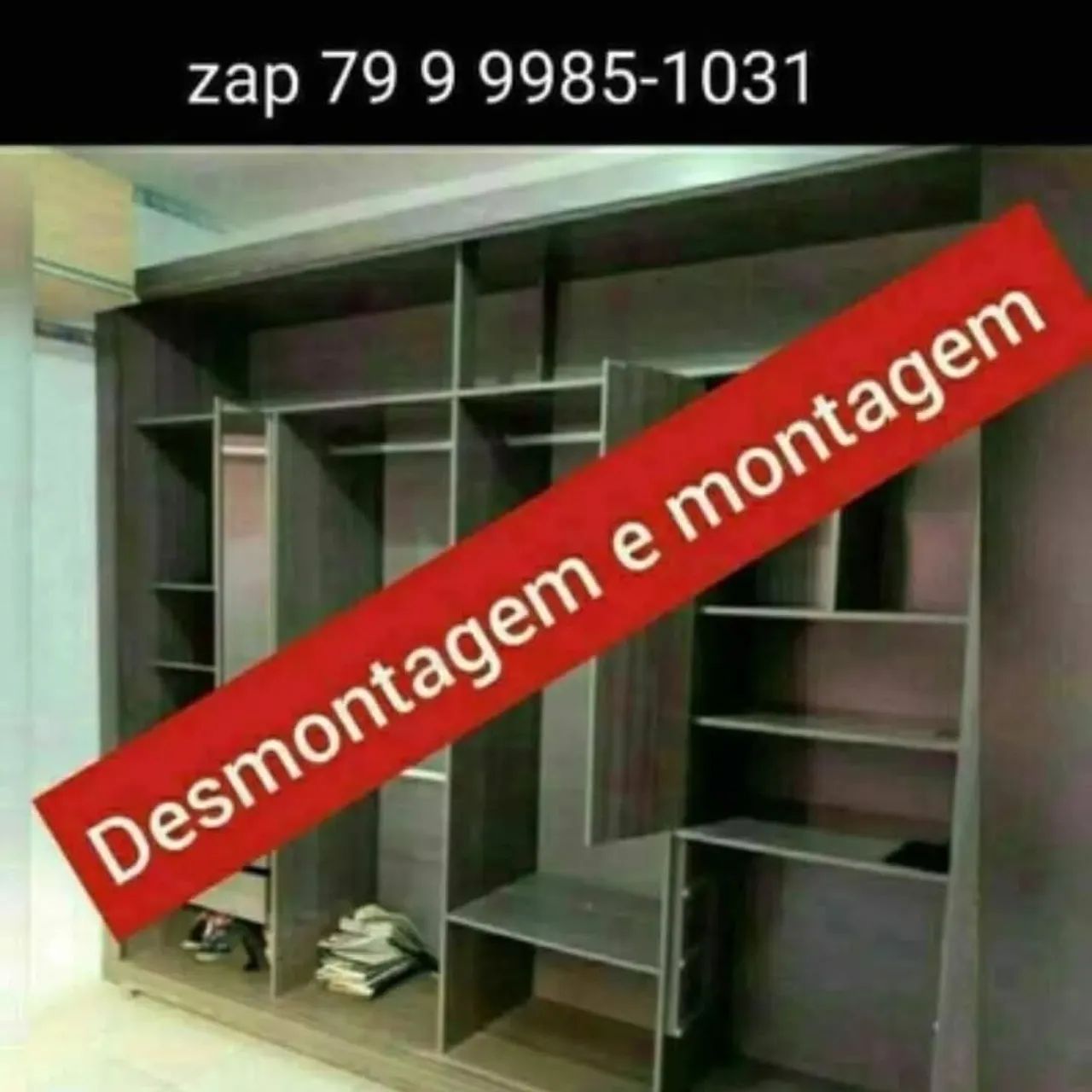 Montador de Moveis / Montador disponível 24 horas 
