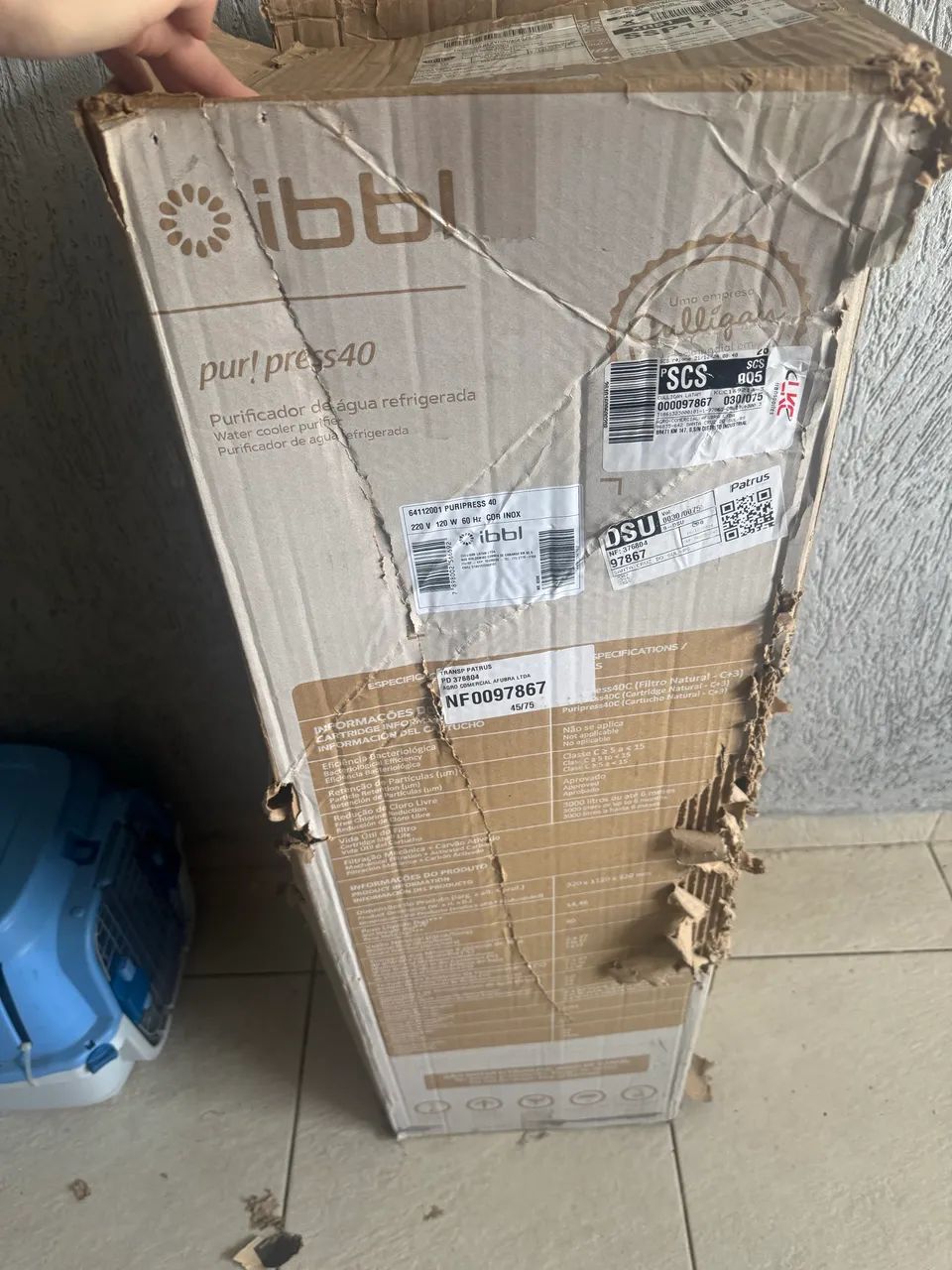 Bebedor de chão IBBL refrigerado 220 V  - Foto 2