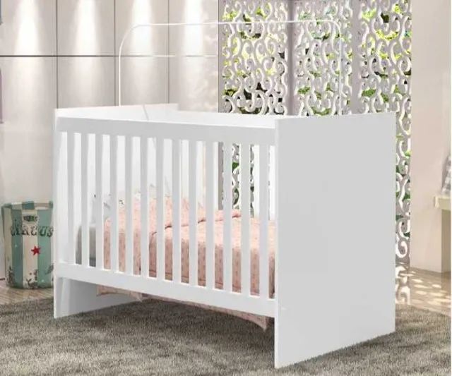 Berço Americano Com Suporte Mosquiteiro Catatau (FAZEMOS ENTREGA DF E ENTORNO) - Foto 2