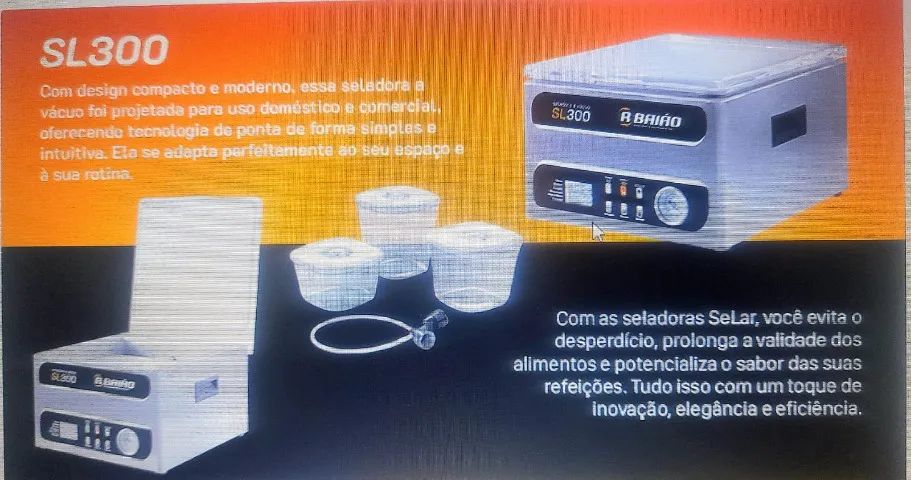 seladora a vácuo de camara Sl 300 nova  - Foto 4