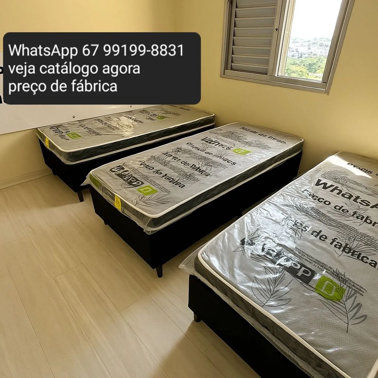 Cama solteiro com colchão macio preço de fábrica 