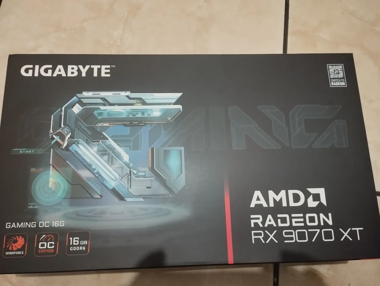 Placa de Vídeo Gigabyte Radeon RX 9070 XT 16GB