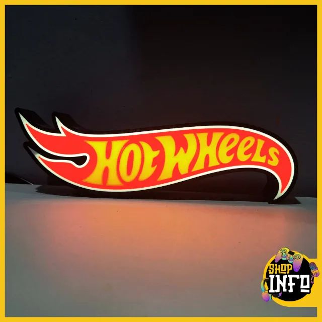 Luminária Decorativa HotWheels