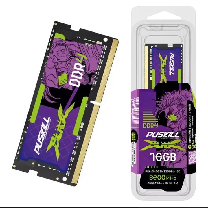 MEMÓRIA DDR4 NOTEBOOK 16GB 3200MHZ