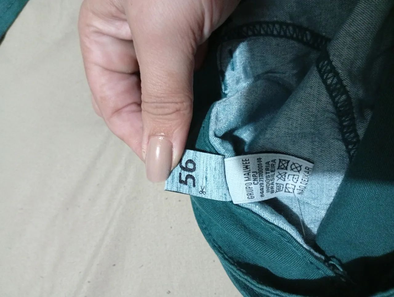 Short Colchard Plus 56 Malwee COM ETIQUETA  - Foto 5