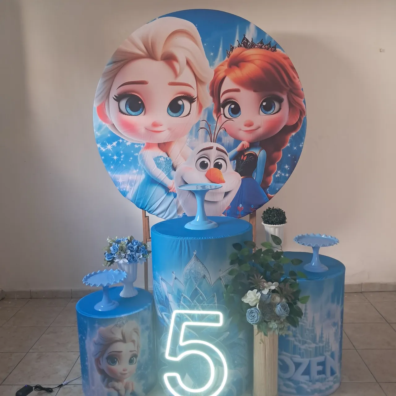 Decoração Frozen para Festa Infantil - Completa!