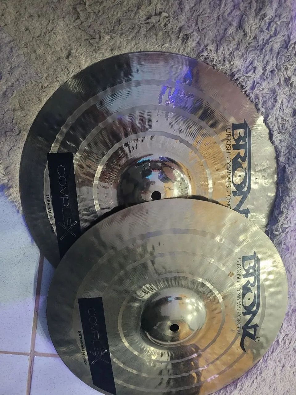 hi hat (Chimbal) - 14 polegadas - Foto 6