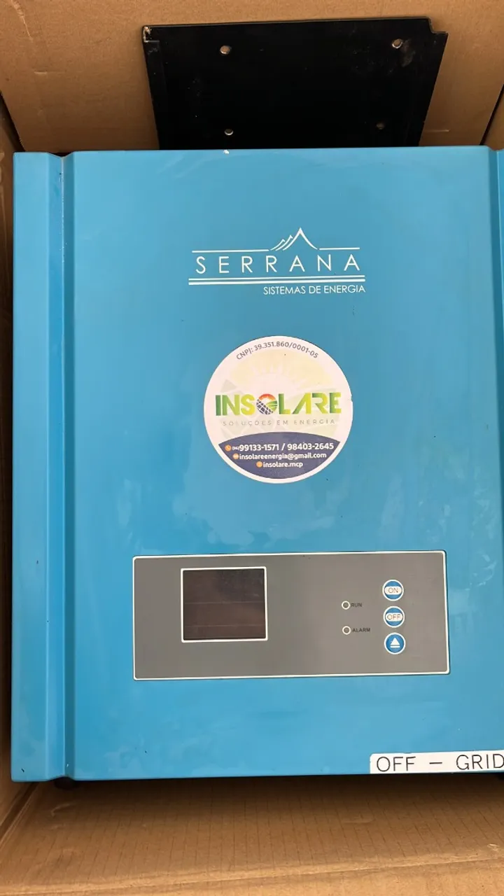 Inversor solar off grid 110V Serrana