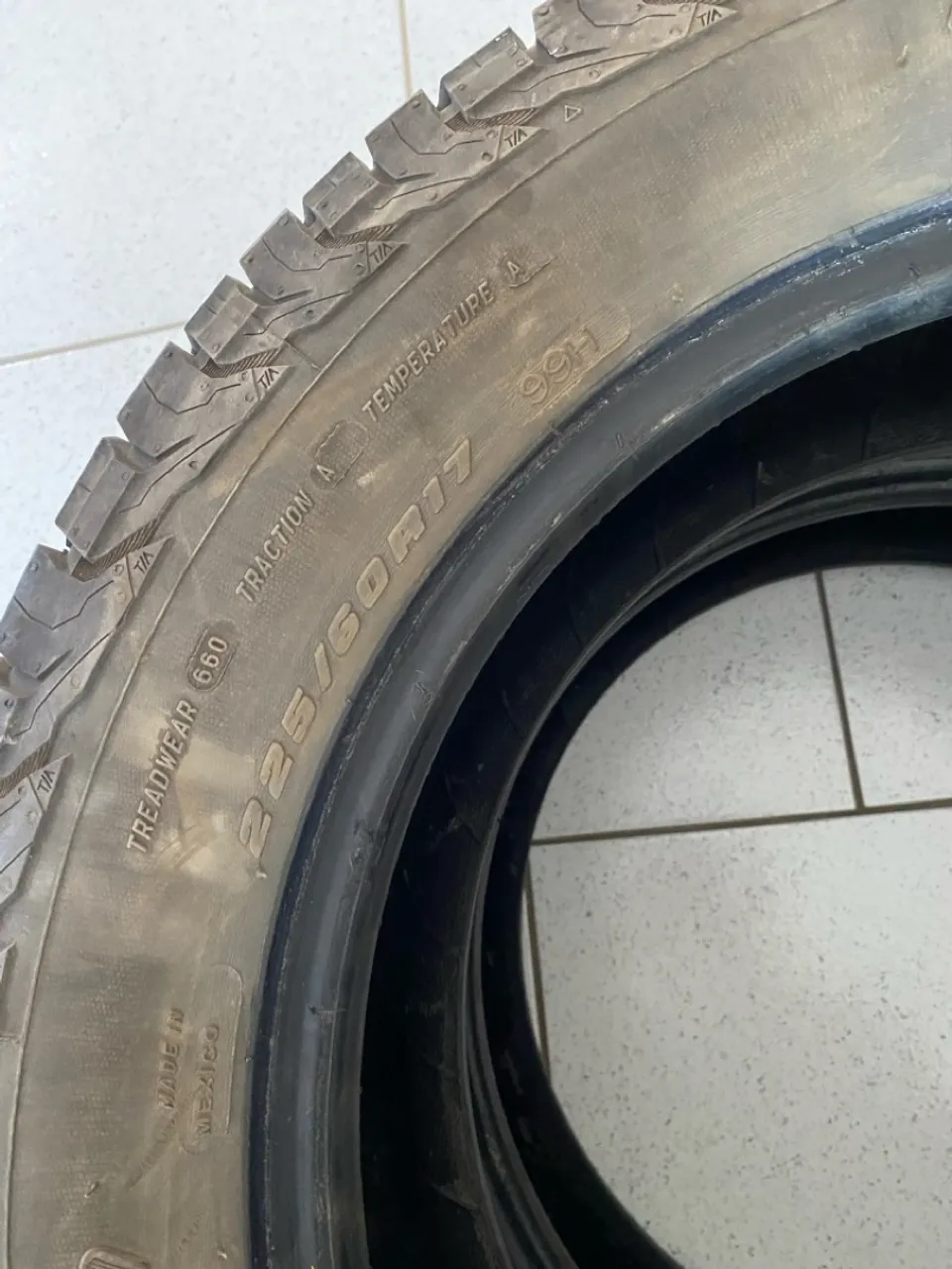 2 Pneus 225/60R17 Trail-Terrain BFGoodrich