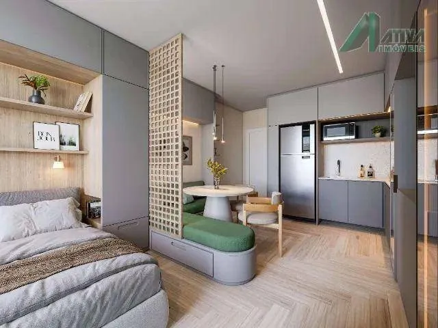 Studio com 1 dormitório à venda, 25 m² por R$ 471.000 - Centro - Belo Horizonte/MG