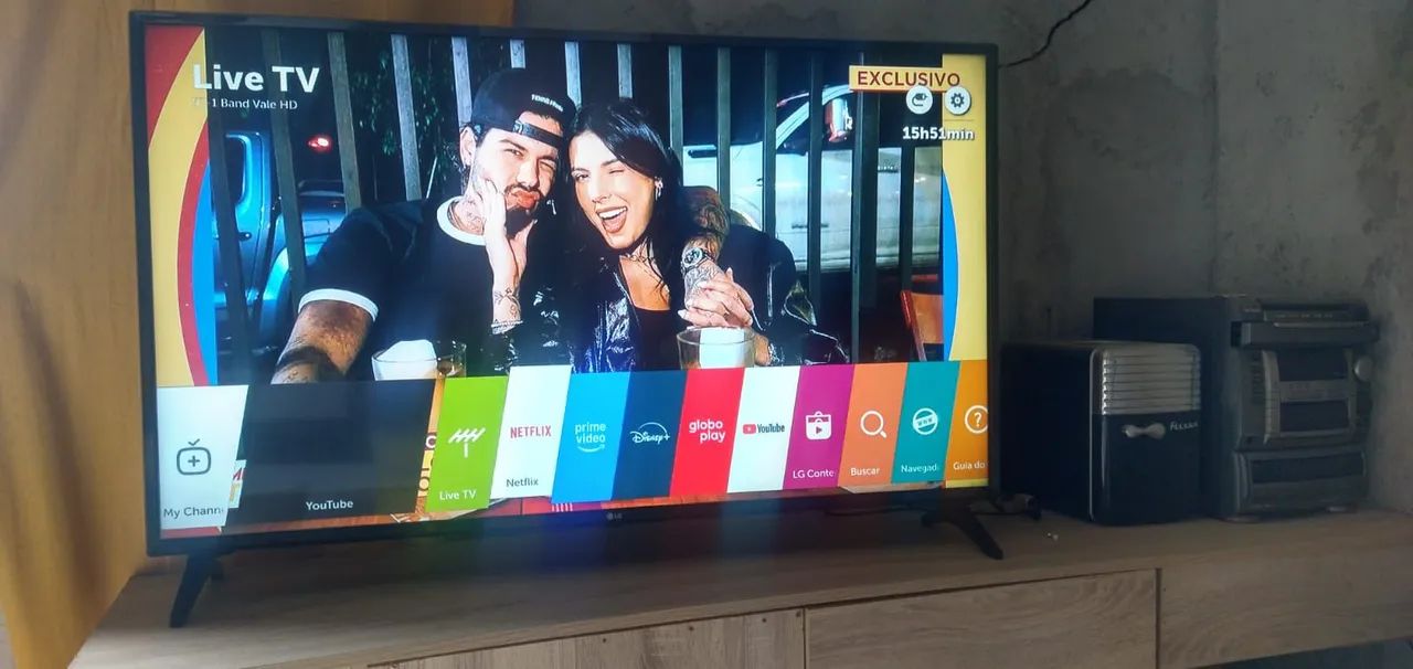 Tv Smart LG 49 polegadas - funcionando perfeitamente.64308565913473123