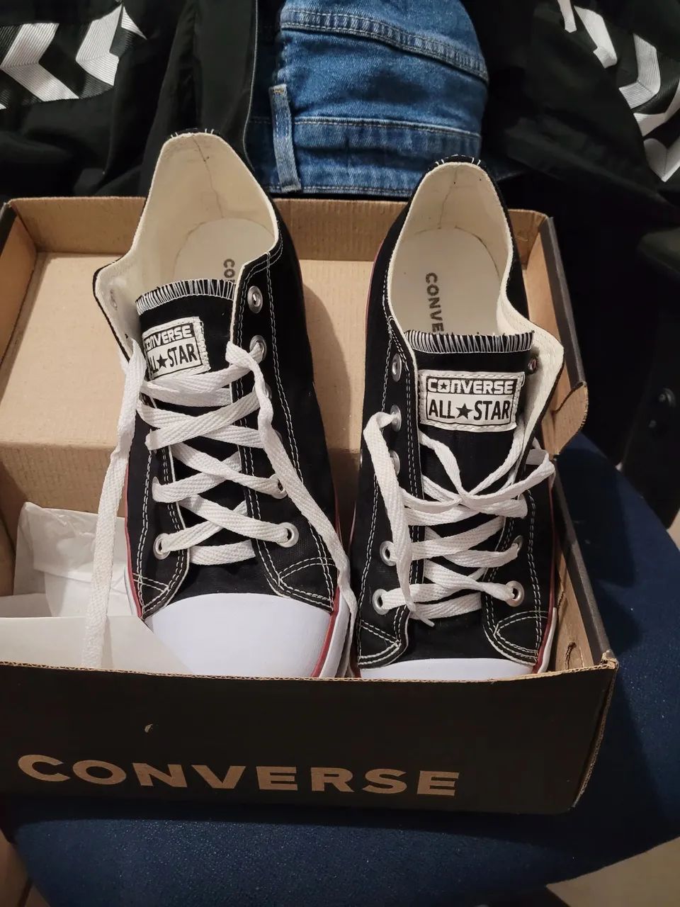 Tênis Converse All Star Preto - Foto 2