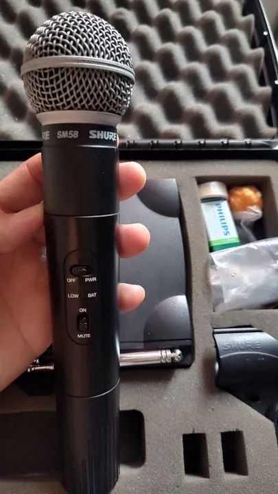 Microfone sem fio Shure SM 58 T4N - Foto 4