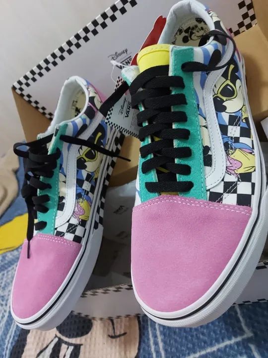 Tênis Vans Mickey Mouse Original *raro* TAM42