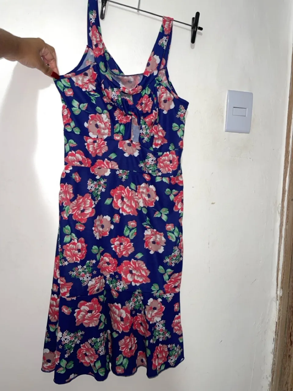 Vestido Floral Azul