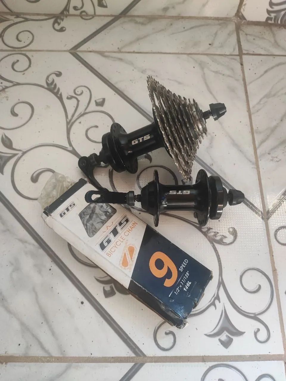 Vendo cubo GTS 36f K7 9/11v catraca e corrente 