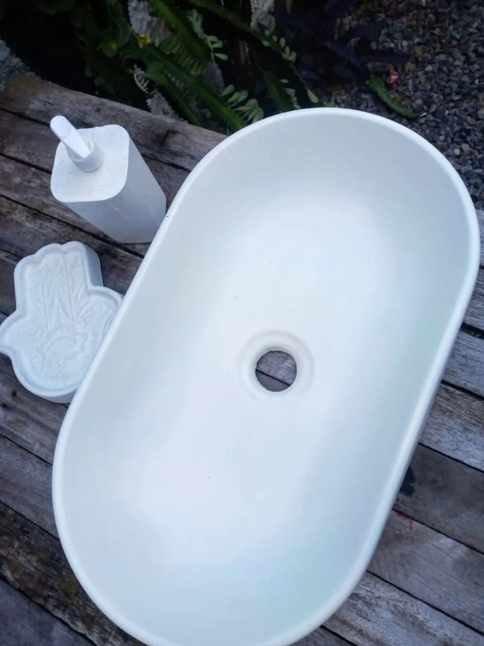 CUBA / PIA BRANCA OVAL ( LAVABO, BANHEIRO)