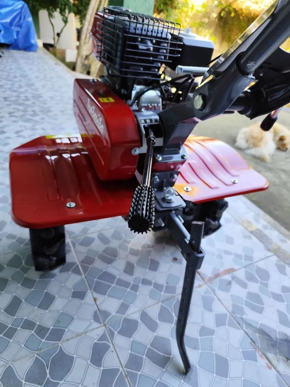 Tratorito branco 6.5 hp - Foto 6