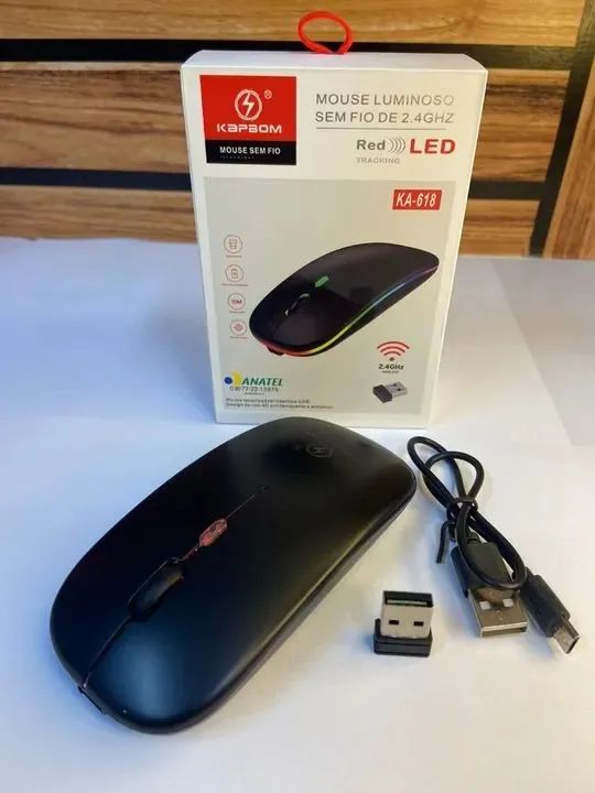 Mouse sem Fio 2.4G + Bluetooth - Foto 4