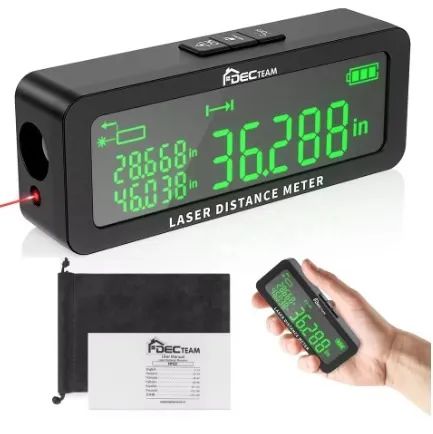 Decteam Trena Laser 50m display LCD, ângulo, área, volume