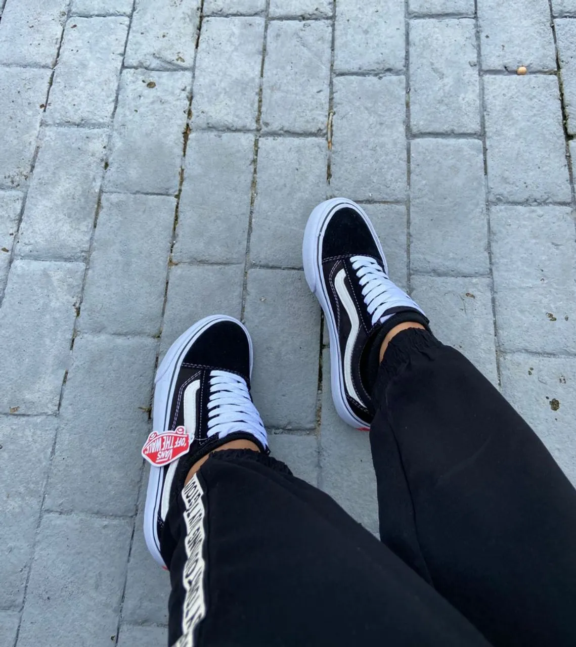 Tênis Vans Old Skool Preto e Branco