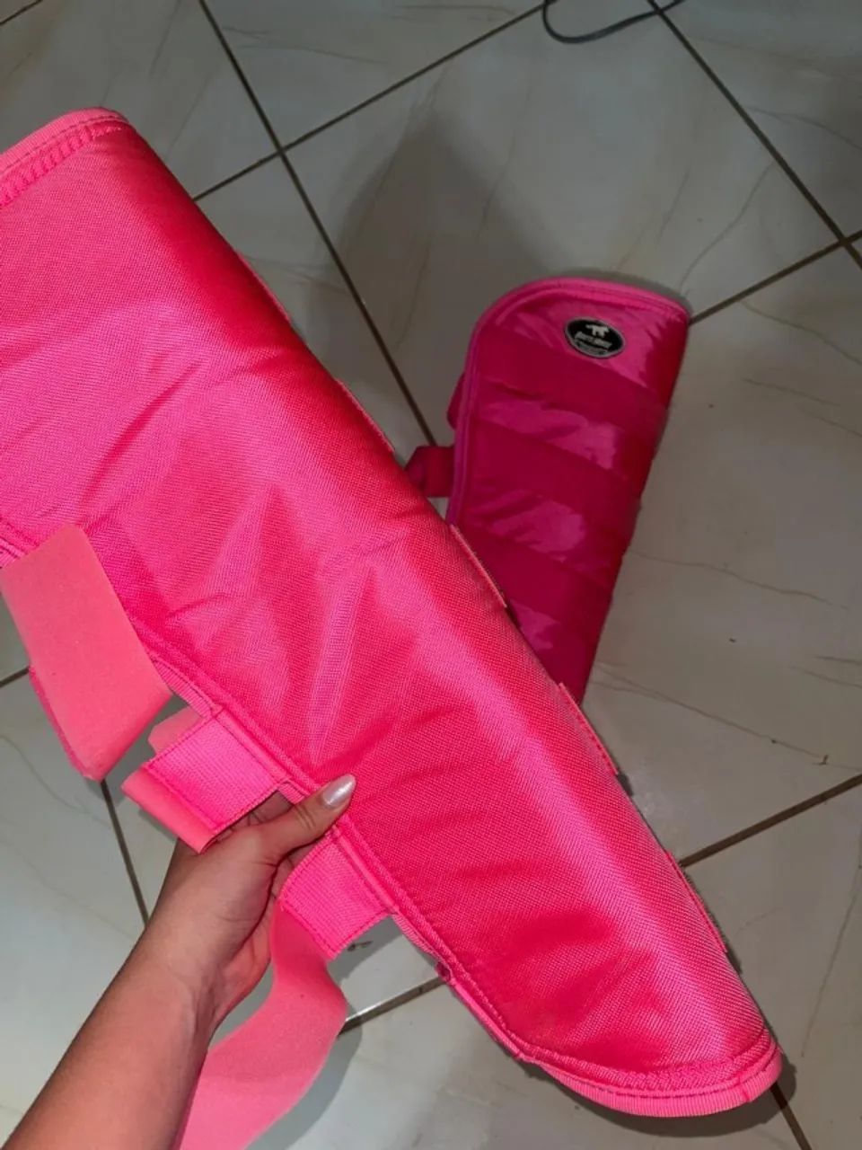 Protetor de Viagem Longo Boots Horse - ROSA - Foto 5