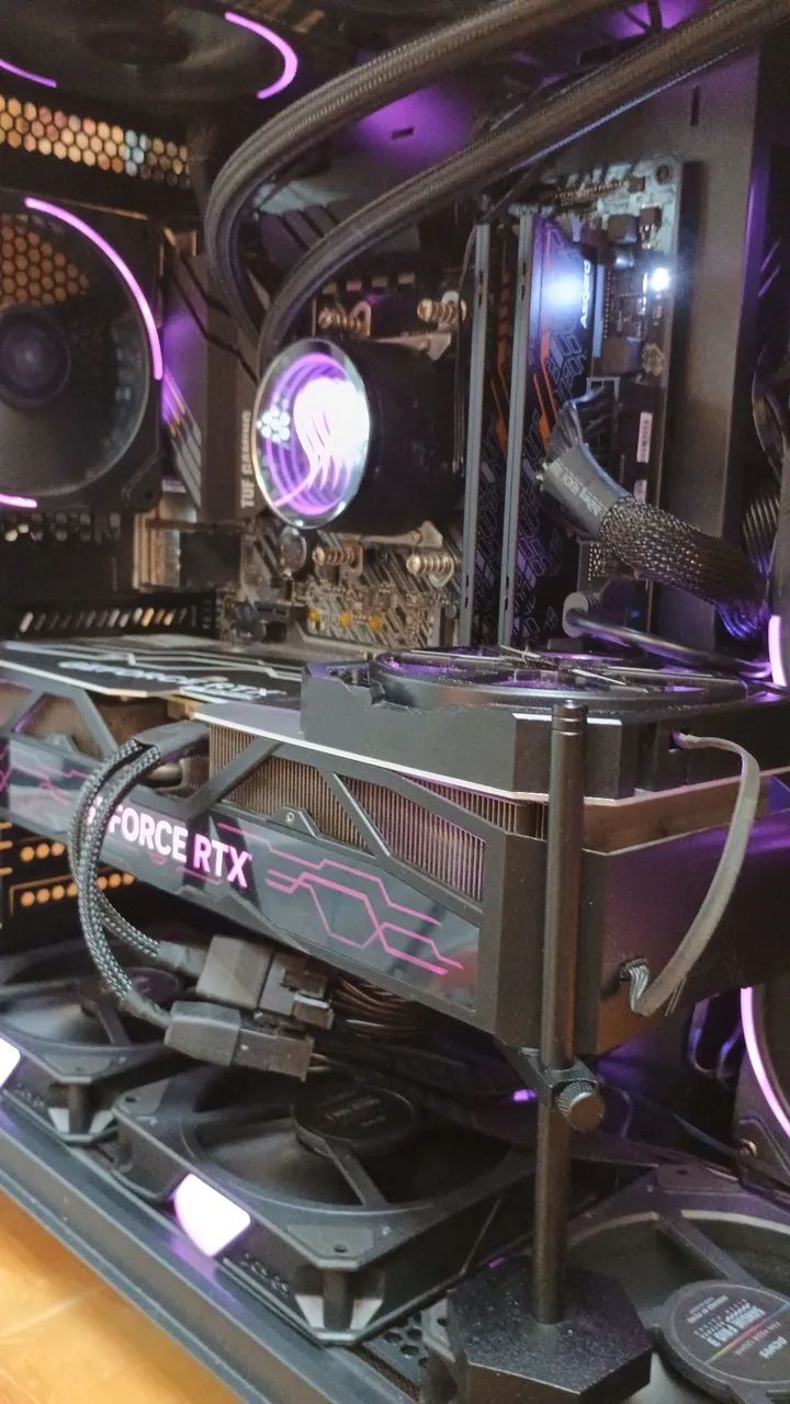 CPU Gamer 5700x3d / RTX 4070 ti / 32gb - Computadores e Desktops