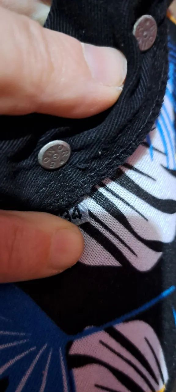 Calça Jeans Preta - Tamanho M - Foto 3