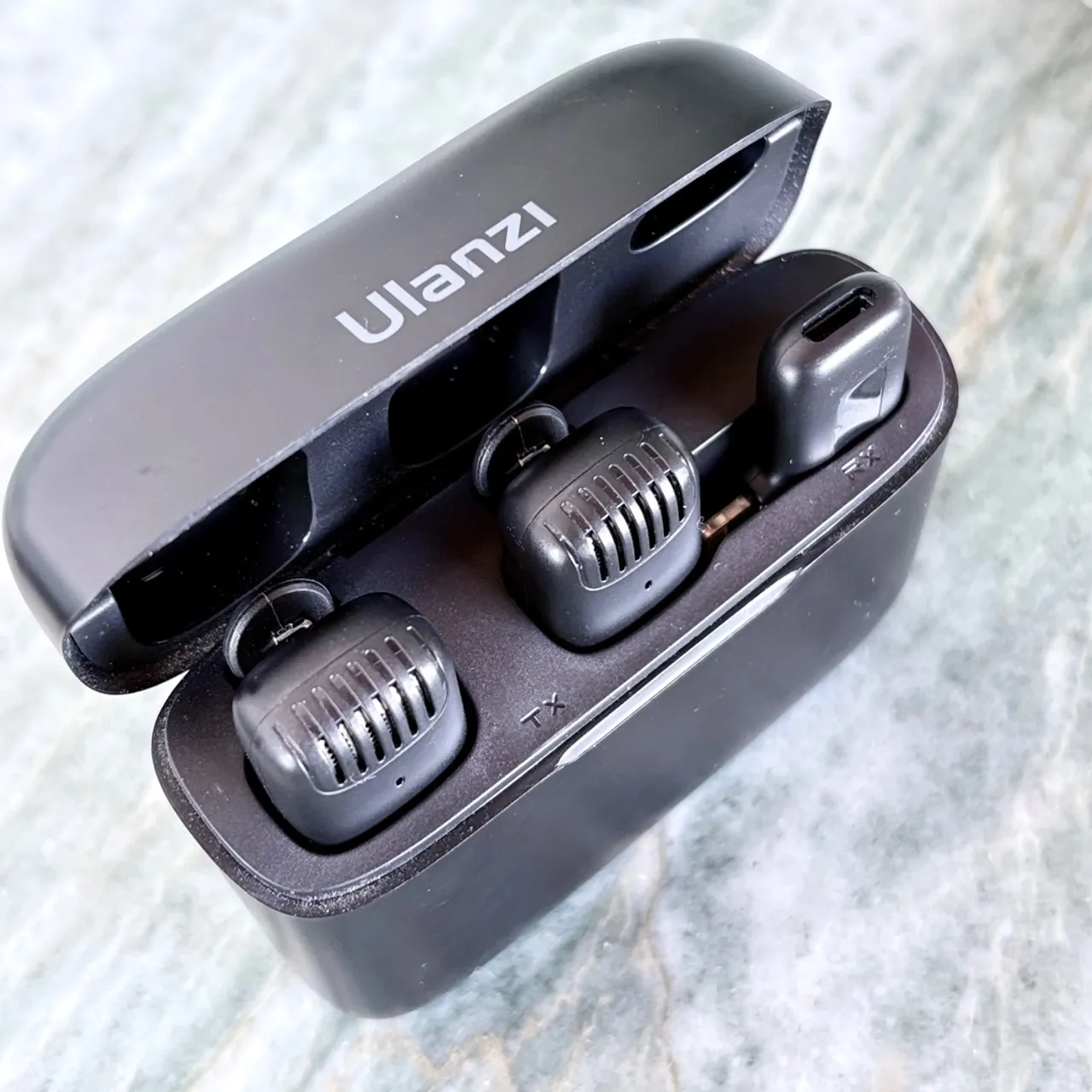 Microfone sem fio Ulanzi para Iphone até o 14