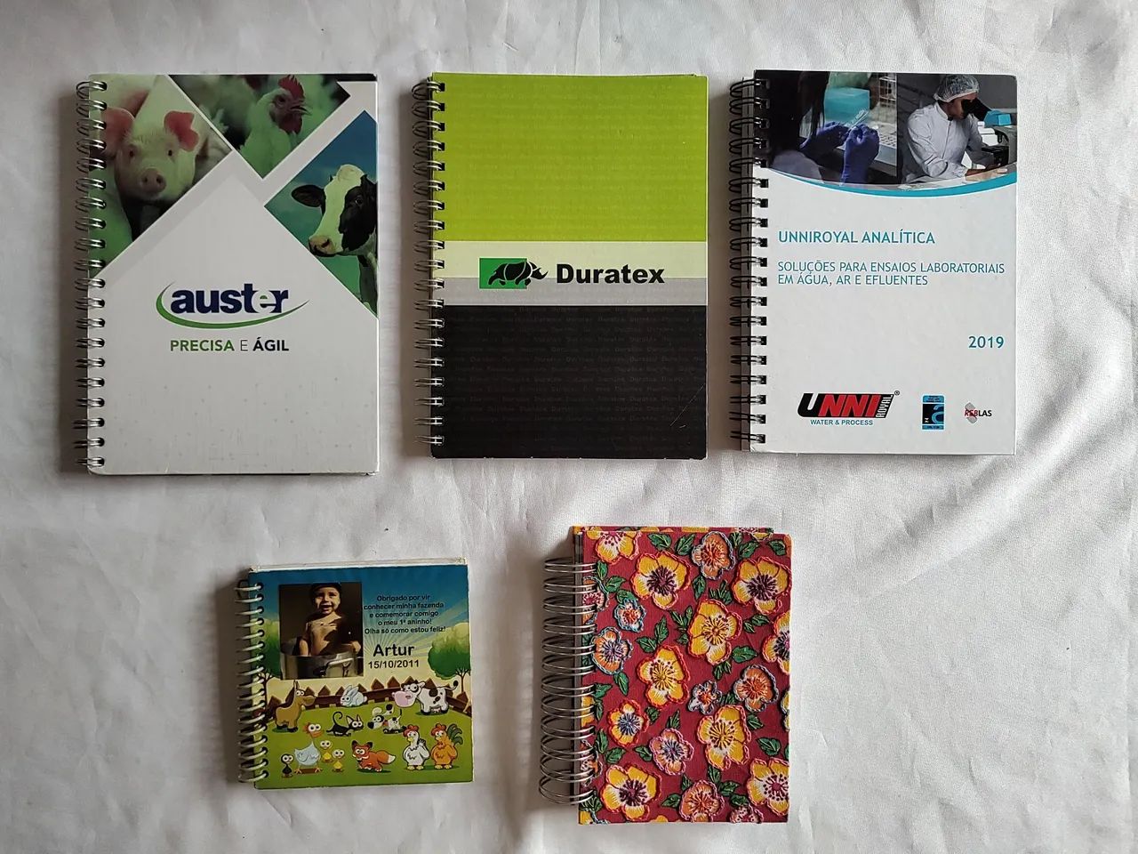 Lote de 10 Cadernos Executivos - Novos e Usados! - Foto 3