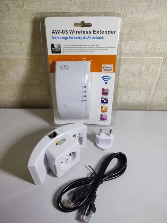 Repetidor Wi-fi Residencial 1800Mbps.