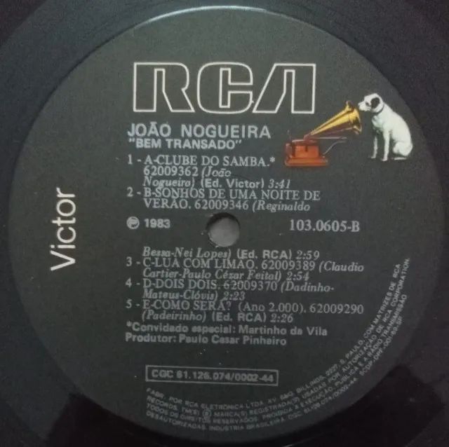 LP - Disco vinil - João Nogueira - Bem transado - Ano 1983 - Foto 5