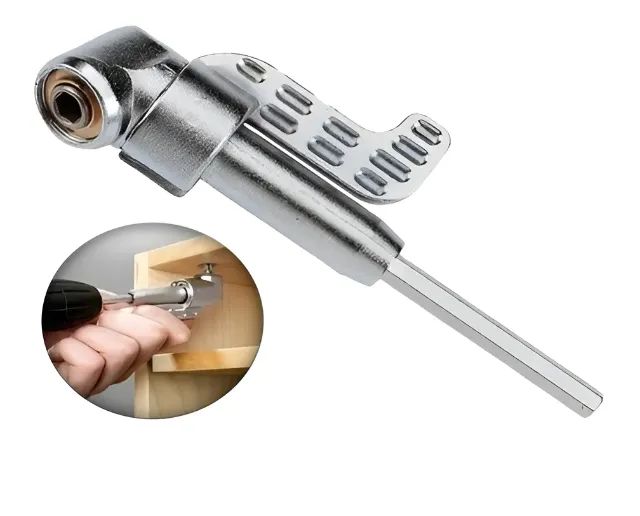 Adaptador Angular Magnético Para Furadeira E Parafusadeira 105 graus - Foto 4