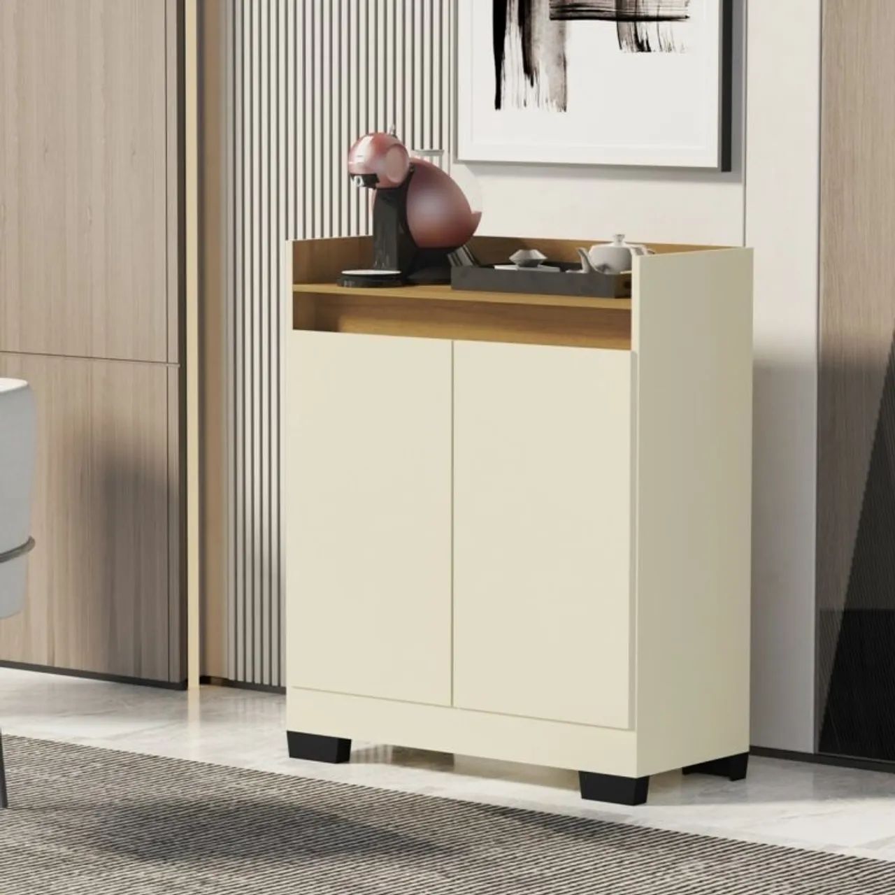 Mesa de Canto em Branco - Novo