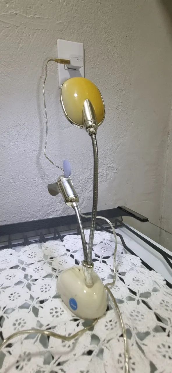 Luminária com led e ventilador - Foto 2