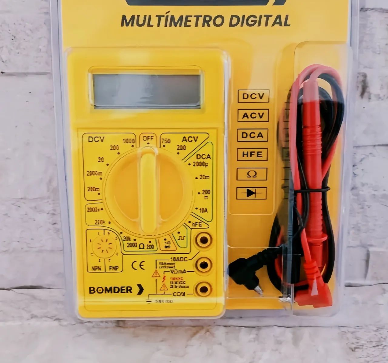 Multímetro Digital - Bomder