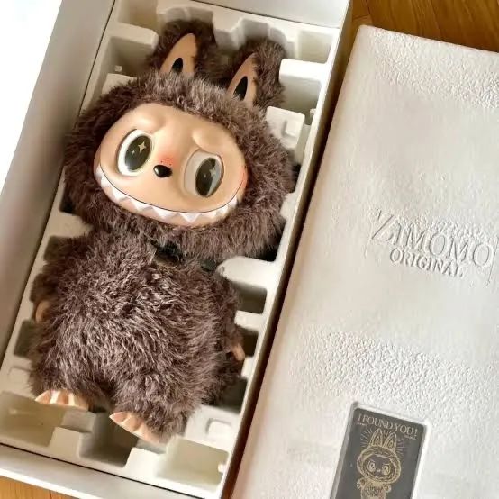 Boneco Grande Original Zimomo LABUBU The Monsters Novo Importado