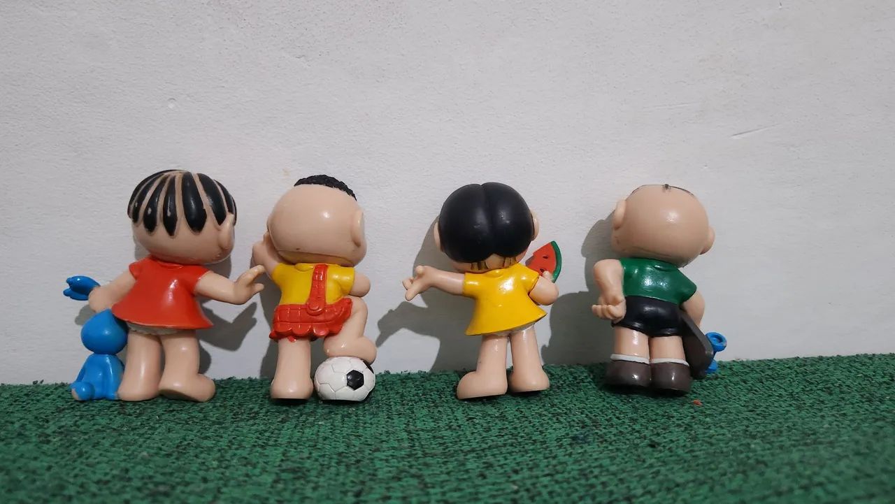 Bonecos Turma da Mônica 04 miniaturas  - Foto 2
