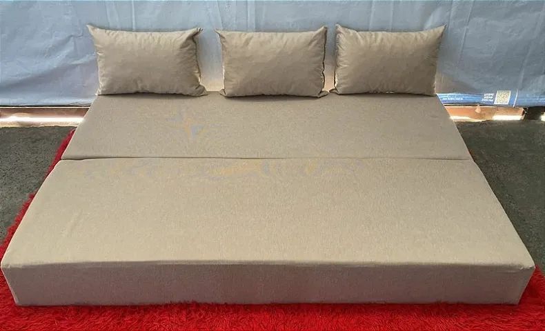 Bicama em Suede Premoli Cor Bege - Foto 3