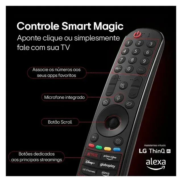 CAIXA LACRADA Smart TV LG 86 polegadas NanoCell NANO80 4K 86NANO80 - Foto 2