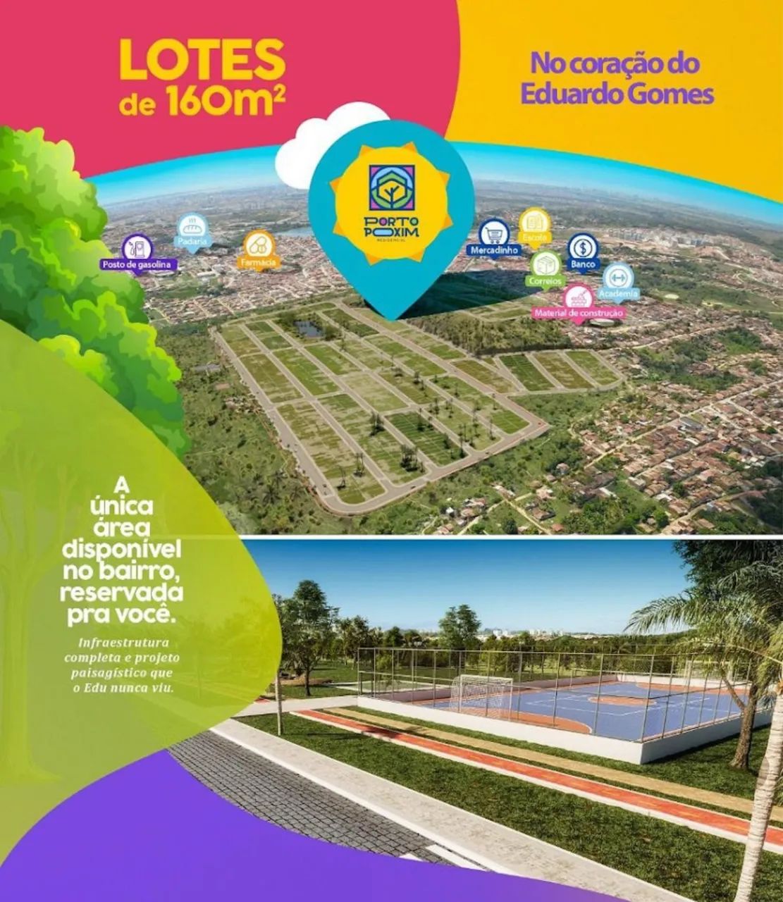 Lote de esquina do conjunto Eduardo Gomes  - Foto 4