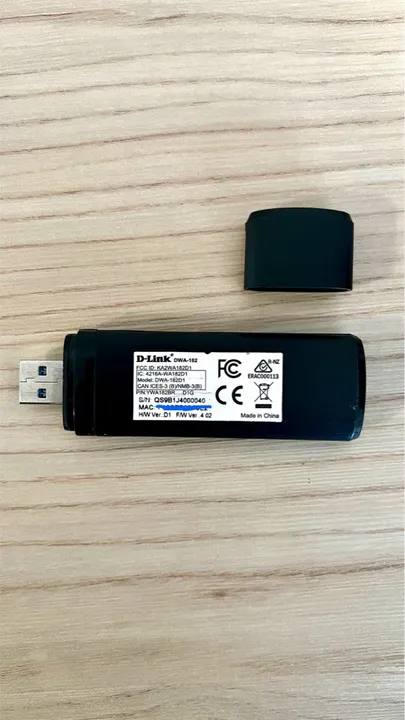 Adaptador Wi-Fi D-Link DWA-182
