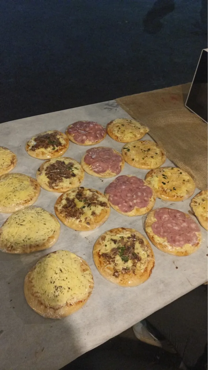 Vendo mini pizzas
