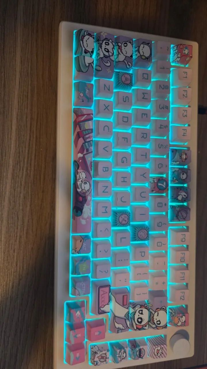 Teclado Magnético Akko 7th Anniversary MOD007B PC64529519854594123