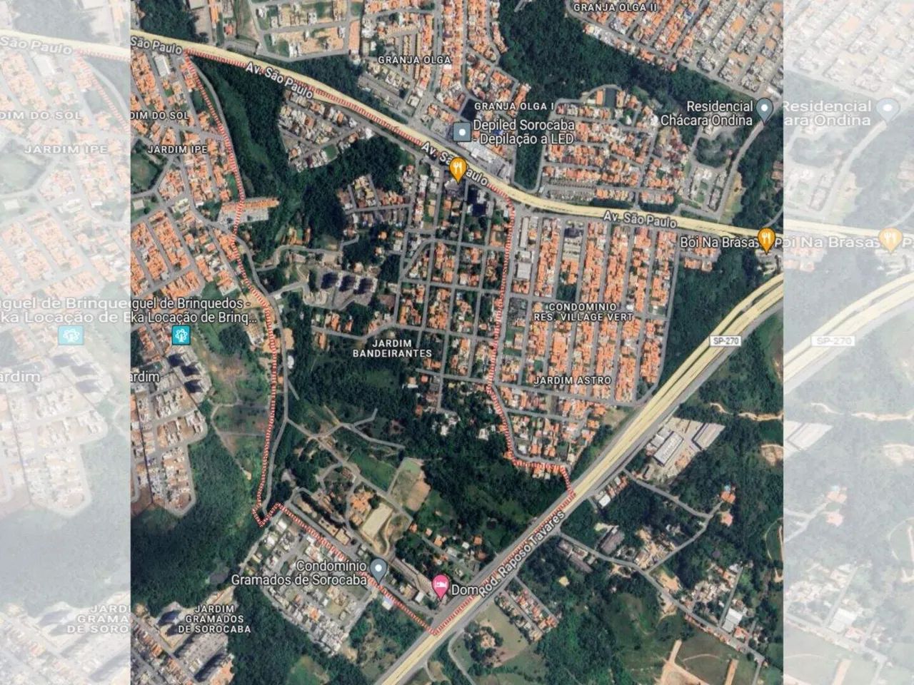 Terreno de 325 m² por R$ 350.000 - Jardim Bandeirantes - Sorocaba - SP - Foto 5
