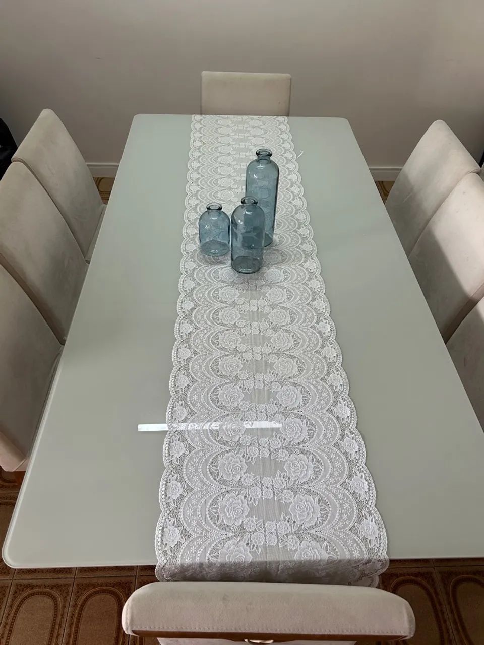 Mesa de Jantar 8 Cadeiras - Moderna e Elegante - Foto 2