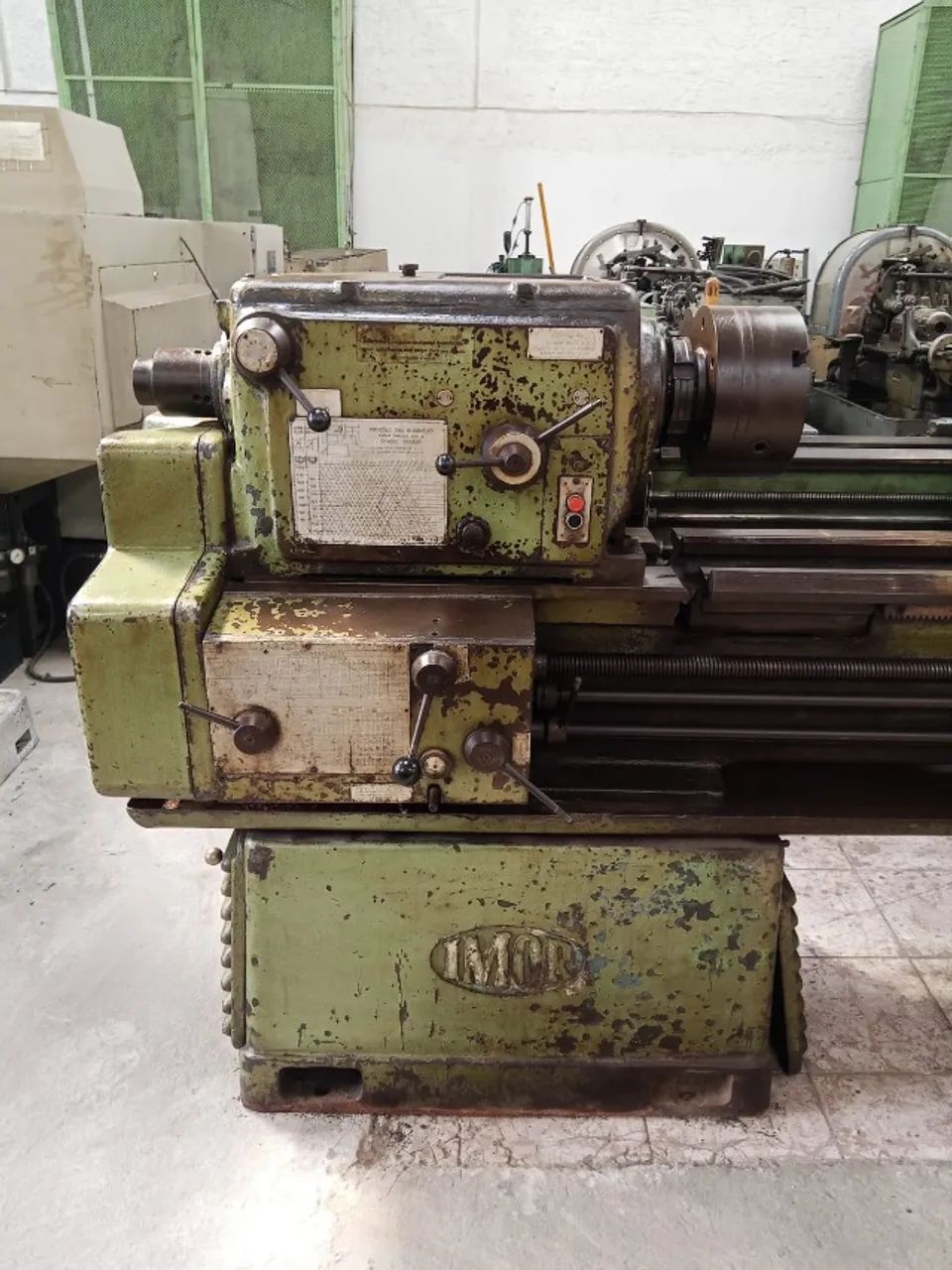 Torno Mecânico Imor Mvs 500 X 1500 Mm / -- 90069 Nc - Foto 2